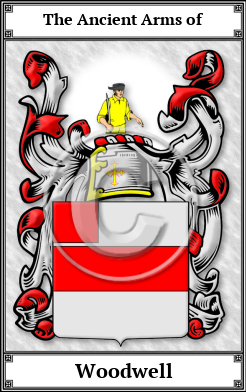 Woodwell Family Crest Download (JPG)  Book Plated - 150 DPI