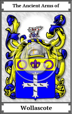 Wollascote Family Crest Download (JPG)  Book Plated - 150 DPI