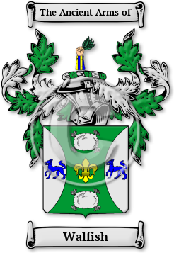 Walfish Family Crest Download (JPG) Legacy Series - 600 DPI