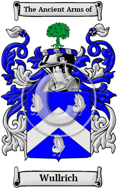 Wullrich Family Crest/Coat of Arms