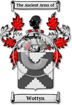 Wottyn Family Crest Download (JPG) Legacy Series - 600 DPI