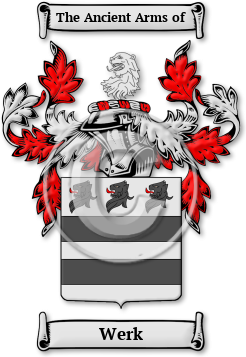 Werk Family Crest Download (jpg) Legacy Series - 150 DPI