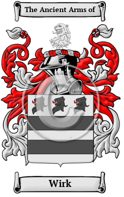 Wirk Family Crest Download (JPG) Heritage Series - 600 DPI