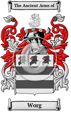 Worg Family Crest Download (JPG) Heritage Series - 600 DPI