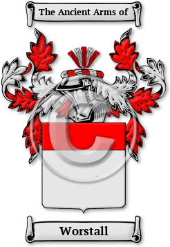 Worstall Family Crest Download (jpg) Legacy Series - 150 DPI