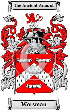 Worsman Family Crest Download (JPG) Heritage Series - 600 DPI