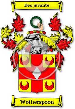 Wotherspoon Family Crest Download (jpg) Legacy Series - 150 DPI