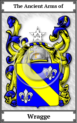 Wragge Family Crest Download (JPG)  Book Plated - 150 DPI