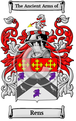 Rens Family Crest/Coat of Arms