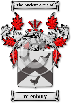 Wrenbury Family Crest Download (jpg) Legacy Series - 150 DPI
