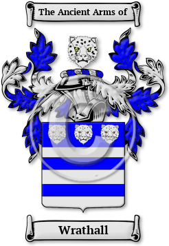 Wrathall Family Crest Download (jpg) Legacy Series - 150 DPI