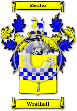 Wrathall Family Crest Download (JPG) Legacy Series - 600 DPI