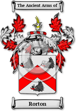 Rorton Family Crest Download (jpg) Legacy Series - 150 DPI