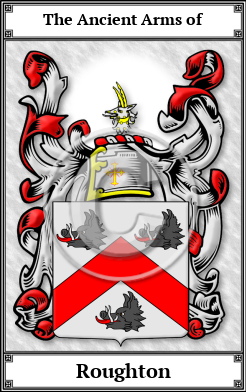Roughton Family Crest Download (JPG)  Book Plated - 150 DPI