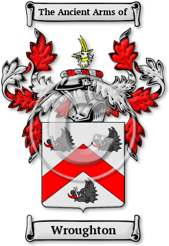 Wroughton Family Crest Download (jpg) Legacy Series - 150 DPI