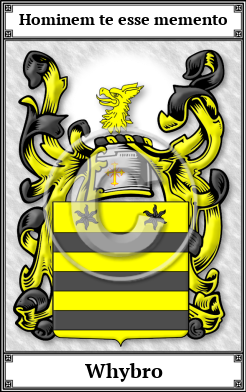 Whybro Family Crest Download (JPG) Book Plated - 600 DPI