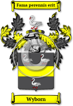 Wyborn Family Crest Download (jpg) Legacy Series - 150 DPI