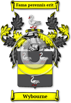 Wybourne Family Crest Download (jpg) Legacy Series - 150 DPI