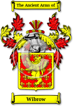 Wibrow Family Crest Download (jpg) Legacy Series - 150 DPI