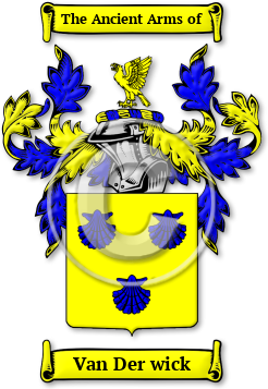 Van Der wick Family Crest Download (JPG) Legacy Series - 600 DPI