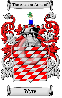 Wyre Family Crest Download (JPG) Heritage Series - 600 DPI