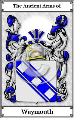Waymouth Family Crest Download (JPG)  Book Plated - 150 DPI