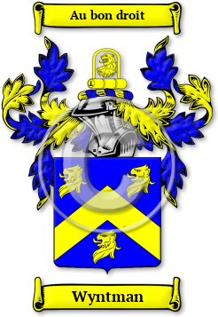 Wyntman Family Crest Download (jpg) Legacy Series - 150 DPI