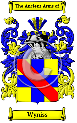 Wyniss Family Crest/Coat of Arms