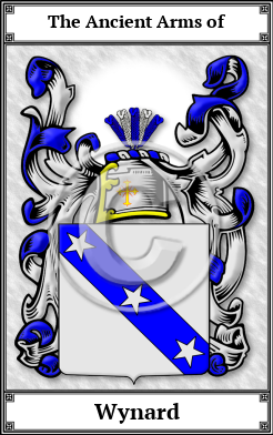 Wynard Family Crest Download (JPG)  Book Plated - 150 DPI