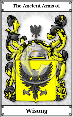 Wisong Family Crest Download (JPG) Book Plated - 600 DPI