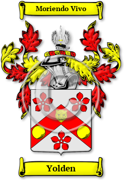 Yolden Family Crest Download (JPG) Legacy Series - 600 DPI
