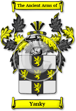 Yanky Family Crest Download (jpg) Legacy Series - 150 DPI