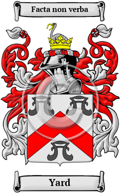 Yard Family Crest Download (JPG) Heritage Series - 600 DPI