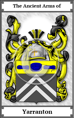 Yarranton Family Crest Download (JPG)  Book Plated - 150 DPI