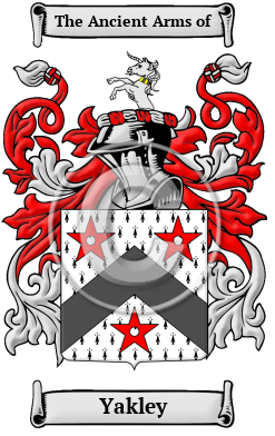 Yakley Family Crest Download (JPG) Heritage Series - 600 DPI