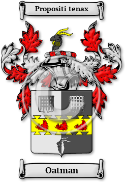 Oatman Family Crest Download (JPG) Legacy Series - 300 DPI