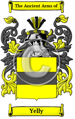 Yelly Family Crest/Coat of Arms