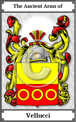 Vellucci Family Crest Download (JPG)  Book Plated - 150 DPI