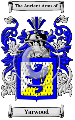 Yarwood Family Crest Download (JPG) Heritage Series - 300 DPI