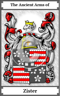Zister Family Crest Download (JPG)  Book Plated - 150 DPI