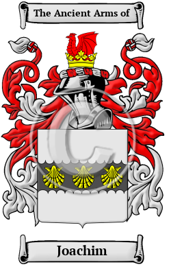 Joachim Family Crest/Coat of Arms