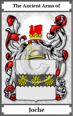 Joche Family Crest Download (JPG)  Book Plated - 150 DPI
