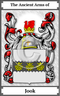 Jook Family Crest Download (JPG)  Book Plated - 150 DPI