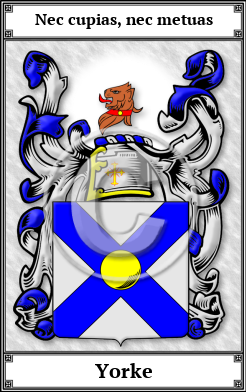 Yorke Family Crest Download (JPG)  Book Plated - 150 DPI