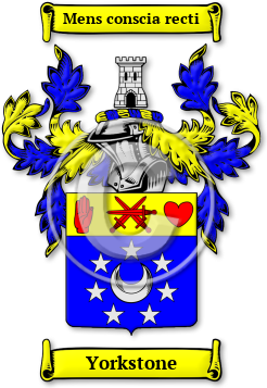 Yorkstone Family Crest Download (jpg) Legacy Series - 150 DPI
