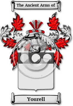 Yourell Family Crest Download (JPG) Legacy Series - 600 DPI