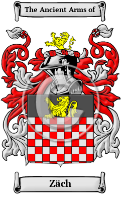 Zäch Family Crest Download (JPG) Heritage Series - 300 DPI