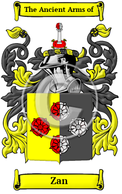 Zan Family Crest Download (JPG) Heritage Series - 600 DPI