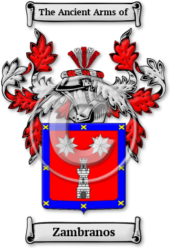 Zambranos Family Crest Download (JPG) Legacy Series - 600 DPI