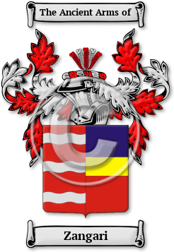 Zangari Family Crest Download (jpg) Legacy Series - 150 DPI